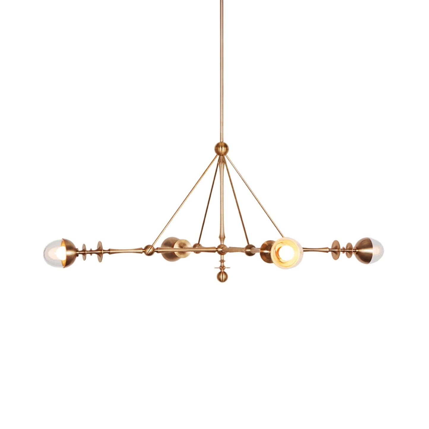 Rue Sala Four Arm LED Pendant Light.