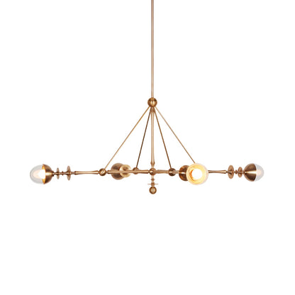 Rue Sala Four Arm LED Pendant Light.