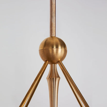 Rue Sala Four Arm LED Pendant Light in Detail.