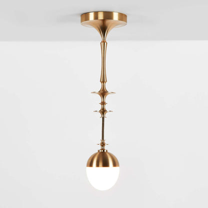 Rue Sala Single LED Pendant Light in Detail.