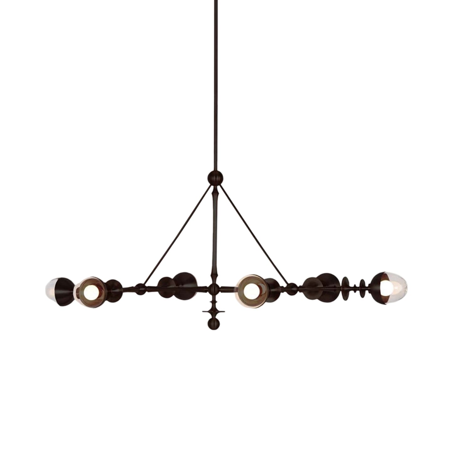 Rue Sala Six Arm LED Pendant Light.