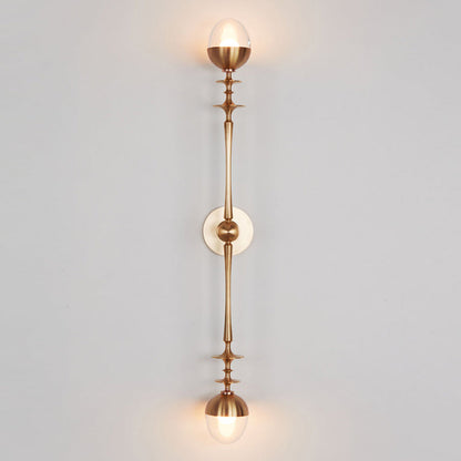 Rue Sala Two Arm LED Wall Light in Detail.