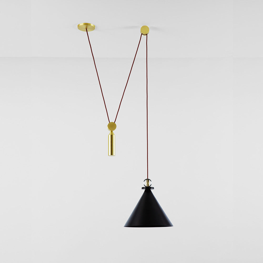Shape Up Cone Pendant Light in Detail.