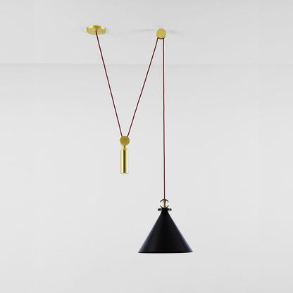 Shape Up Cone Pendant Light in Detail.