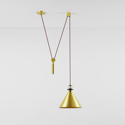 Shape Up Cone Pendant Light in Detail.
