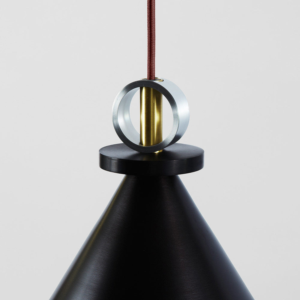 Shape Up Cone Pendant Light in Detail.