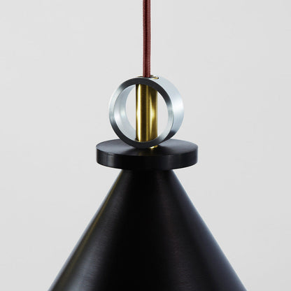Shape Up Cone Pendant Light in Detail.