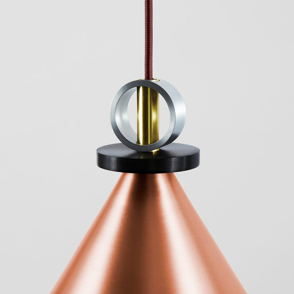Shape Up Cone Pendant Light in Detail.