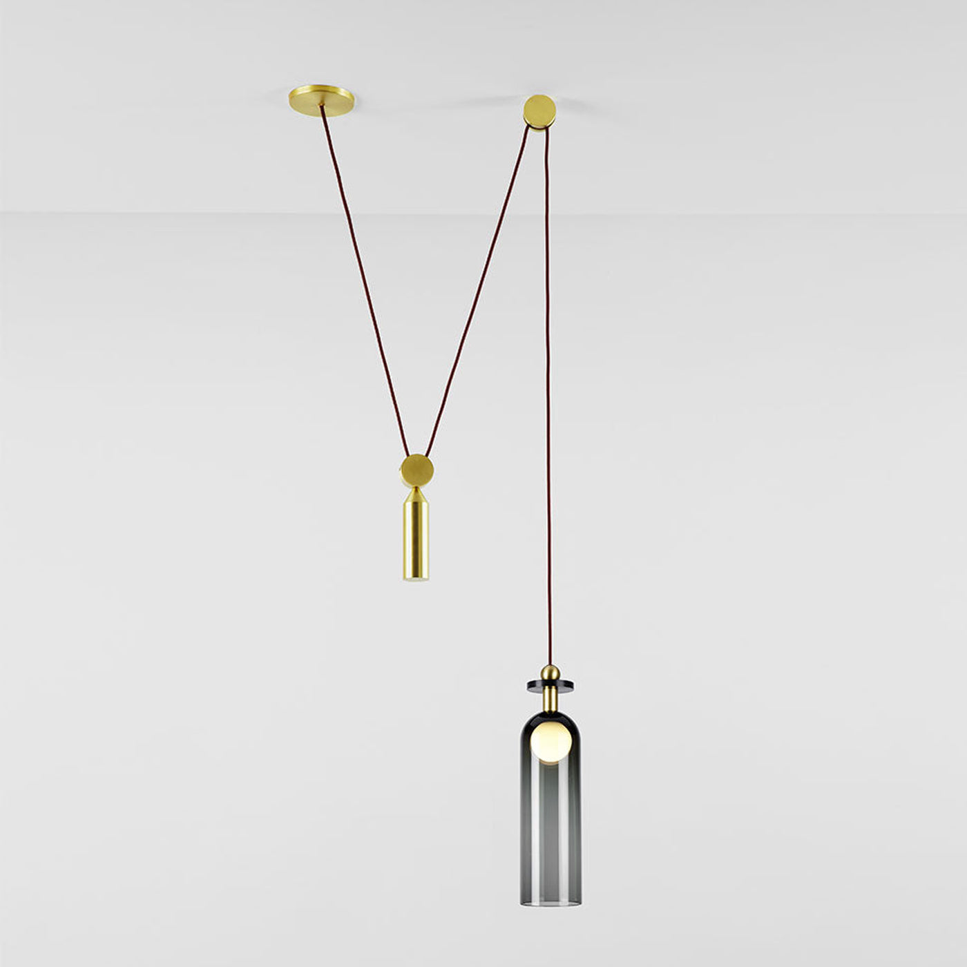 Shape Up Cylinder Pendant Light in Detail.