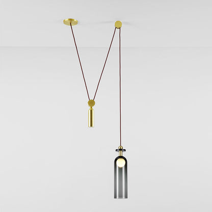 Shape Up Cylinder Pendant Light in Detail.