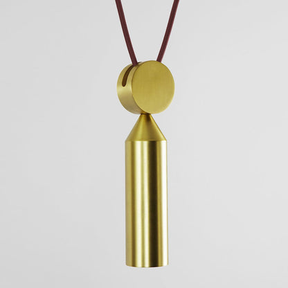 Shape Up Cylinder Pendant Light in Detail.