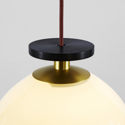 Shape Up Globe Pendant Light in Detail.