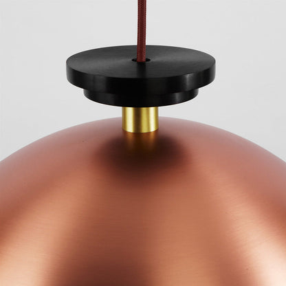 Shape Up Hemisphere Pendant Light in Detail.