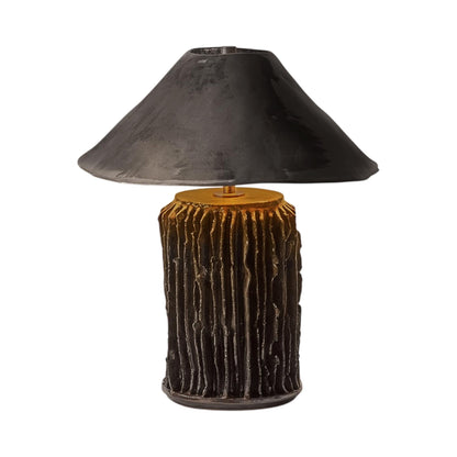 Silo I LED Table Lamp in Charcoal.