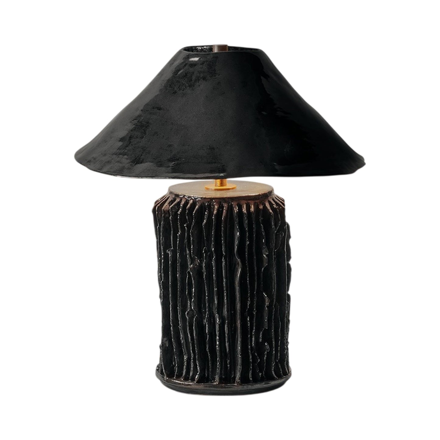 Silo I LED Table Lamp in Ink.