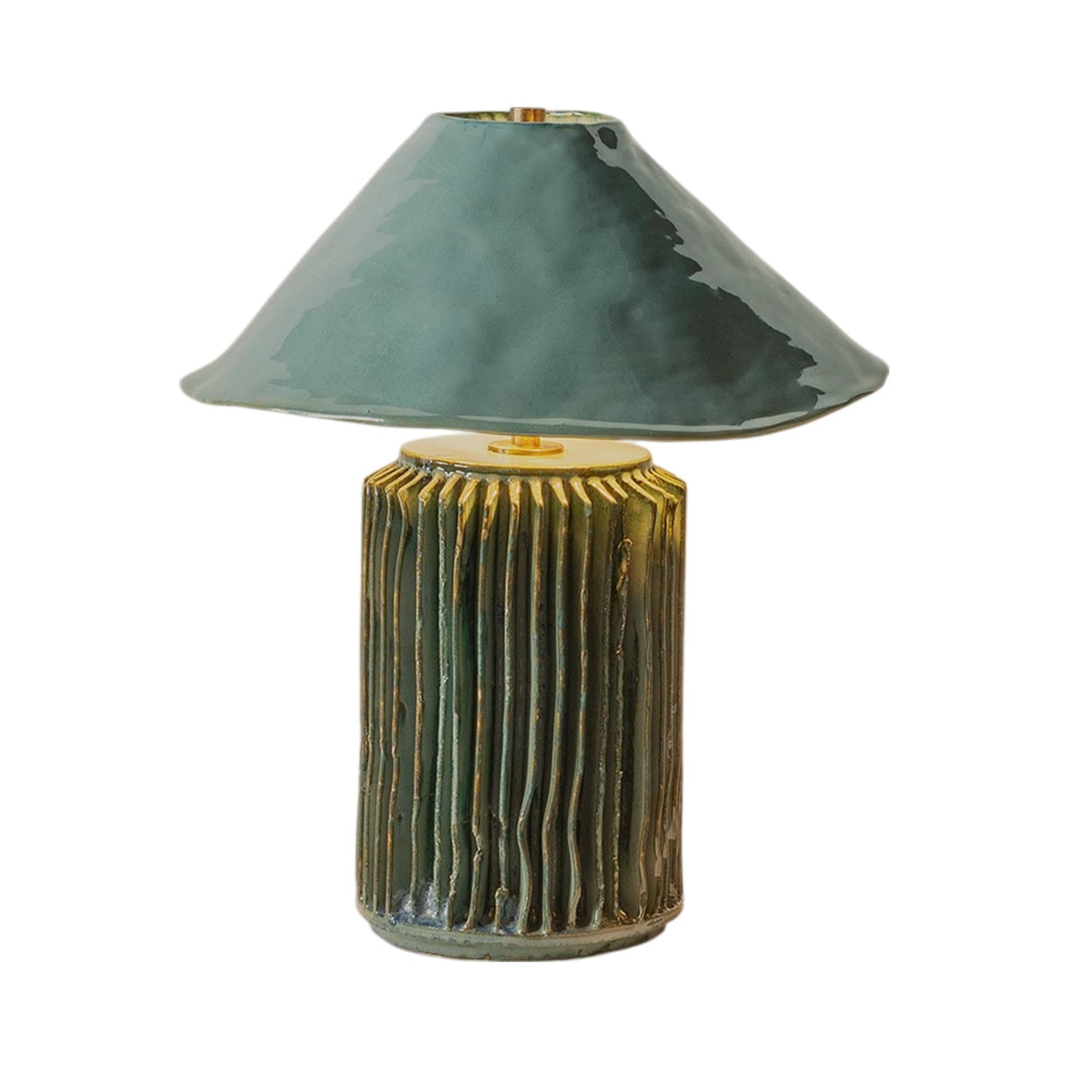 Silo I LED Table Lamp in Lagoon.