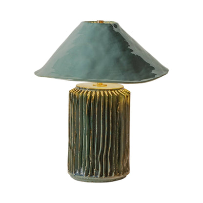 Silo I LED Table Lamp in Lagoon.