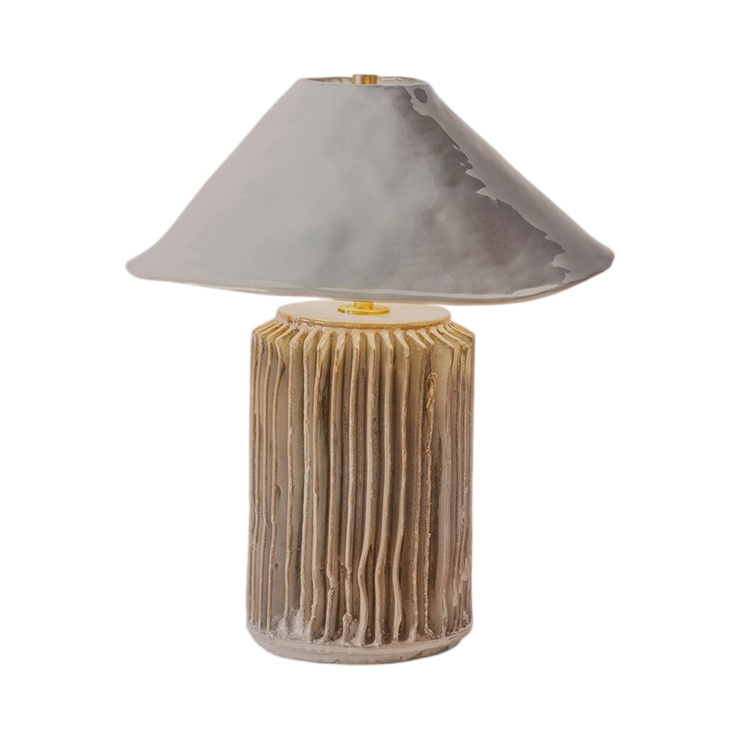 Silo I LED Table Lamp in Wax.