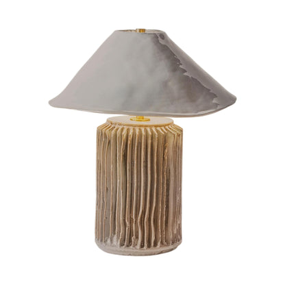 Silo I LED Table Lamp in Wax.