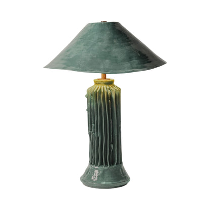 Silo II LED Table Lamp in Lagoon.