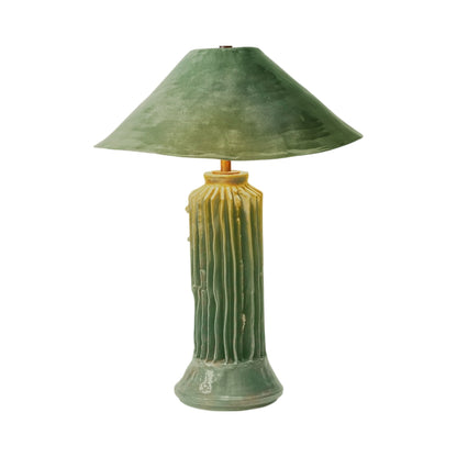 Silo II LED Table Lamp in Sea Green.