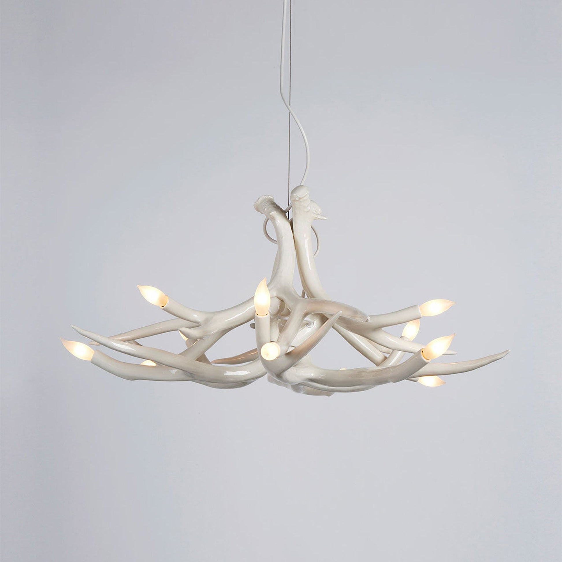 Superordinate Antler Chandelier in Detail.