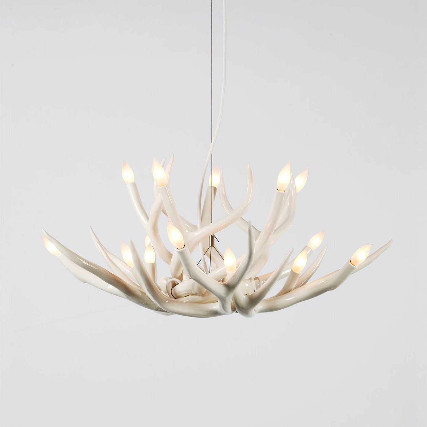 Superordinate Antler Chandelier in Detail.
