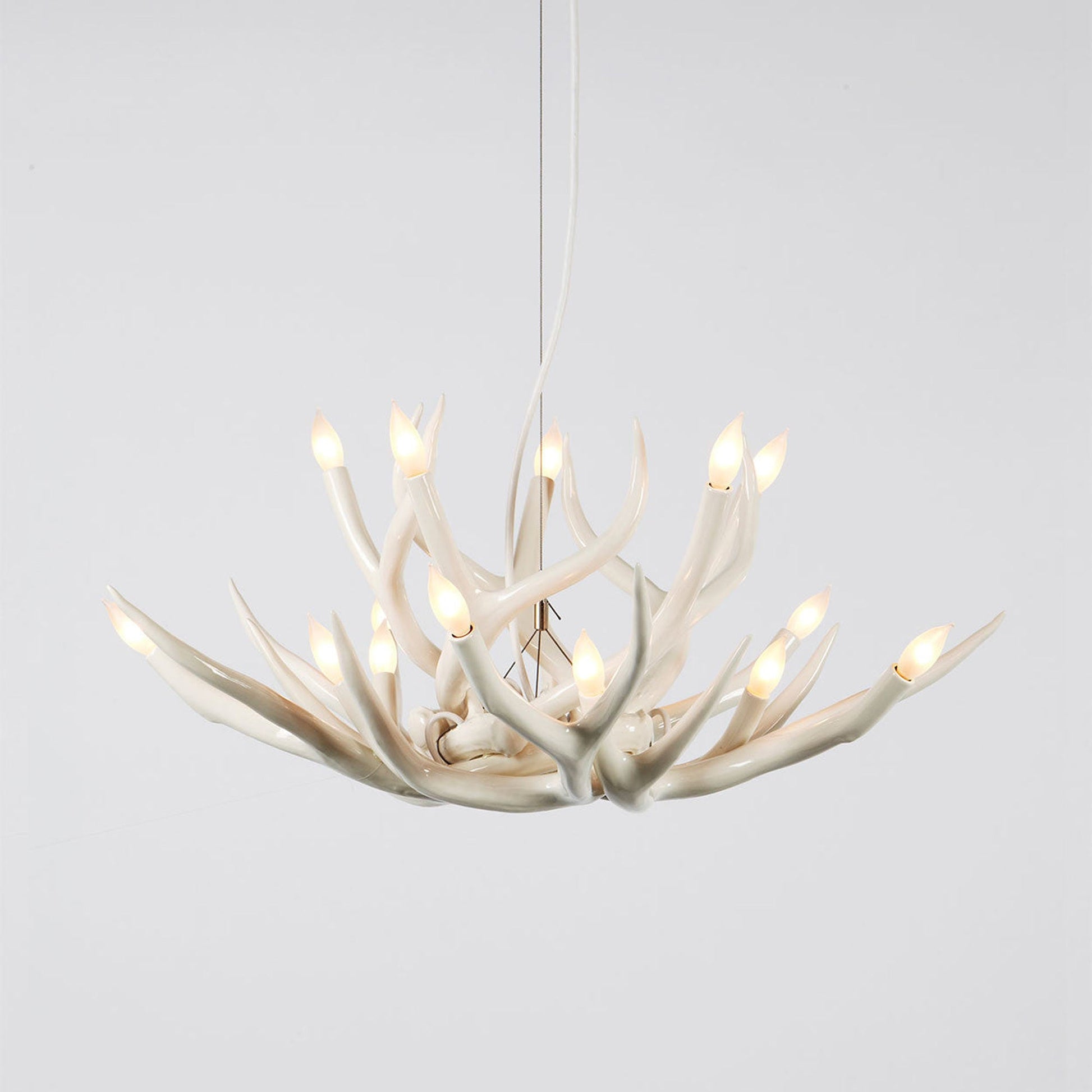Superordinate Antler Chandelier in Detail.