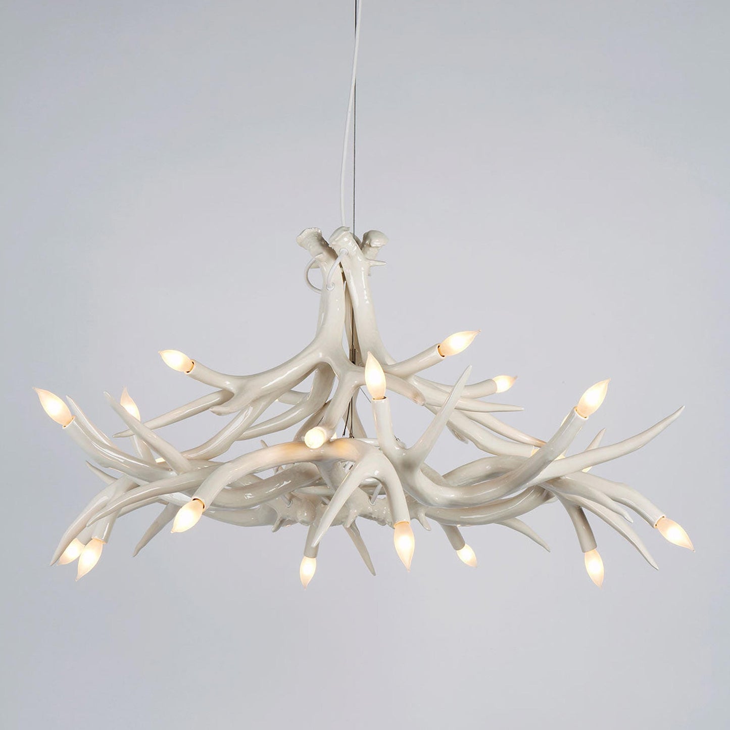 Superordinate Antler Chandelier in Detail.