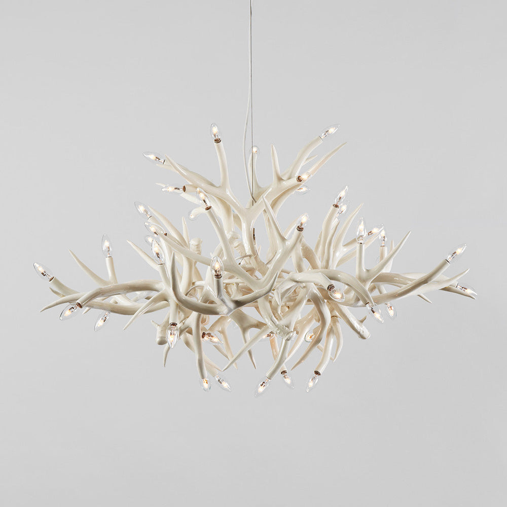 Superordinate Antler Chandelier in Detail.
