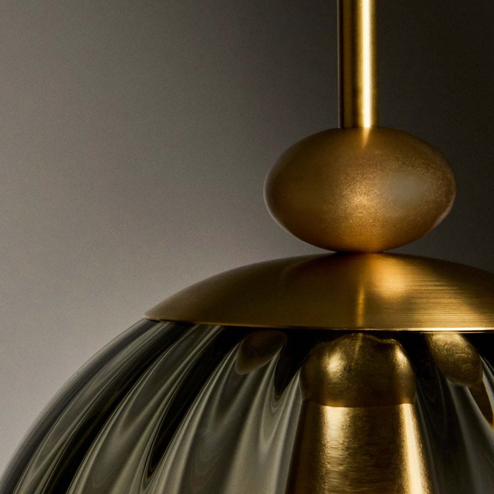 The Roll and Hill Tulip RAHP3 LED Pendant Light in Detail.