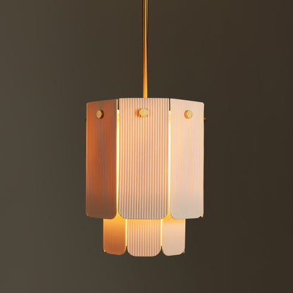 Veil LED Pendant Light in Detail.