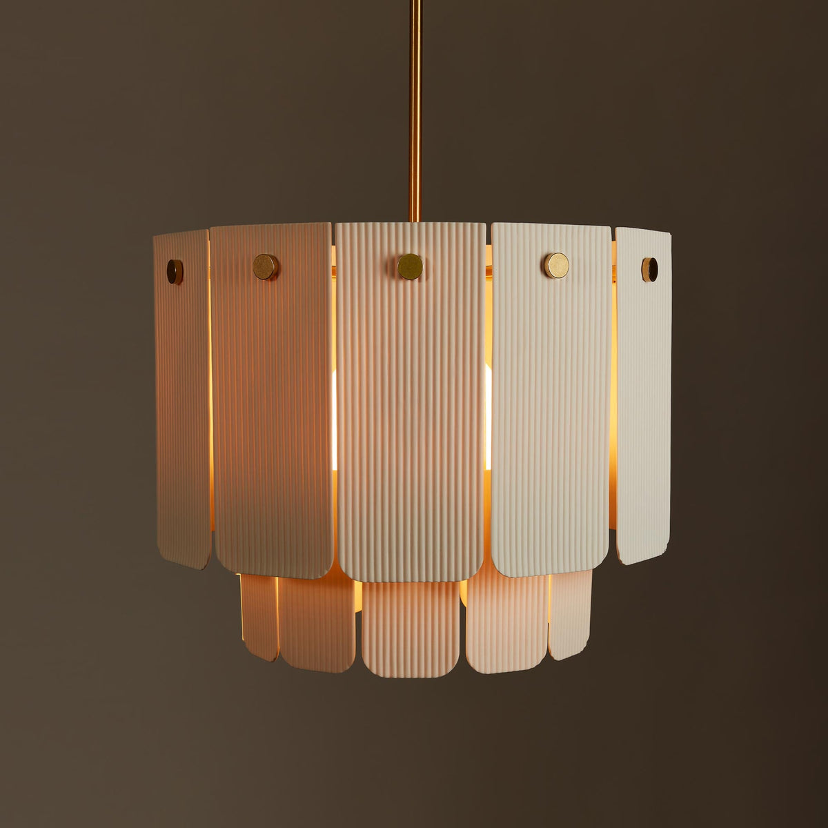 Veil LED Pendant Light in Detail.