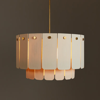 Veil LED Pendant Light in Detail.