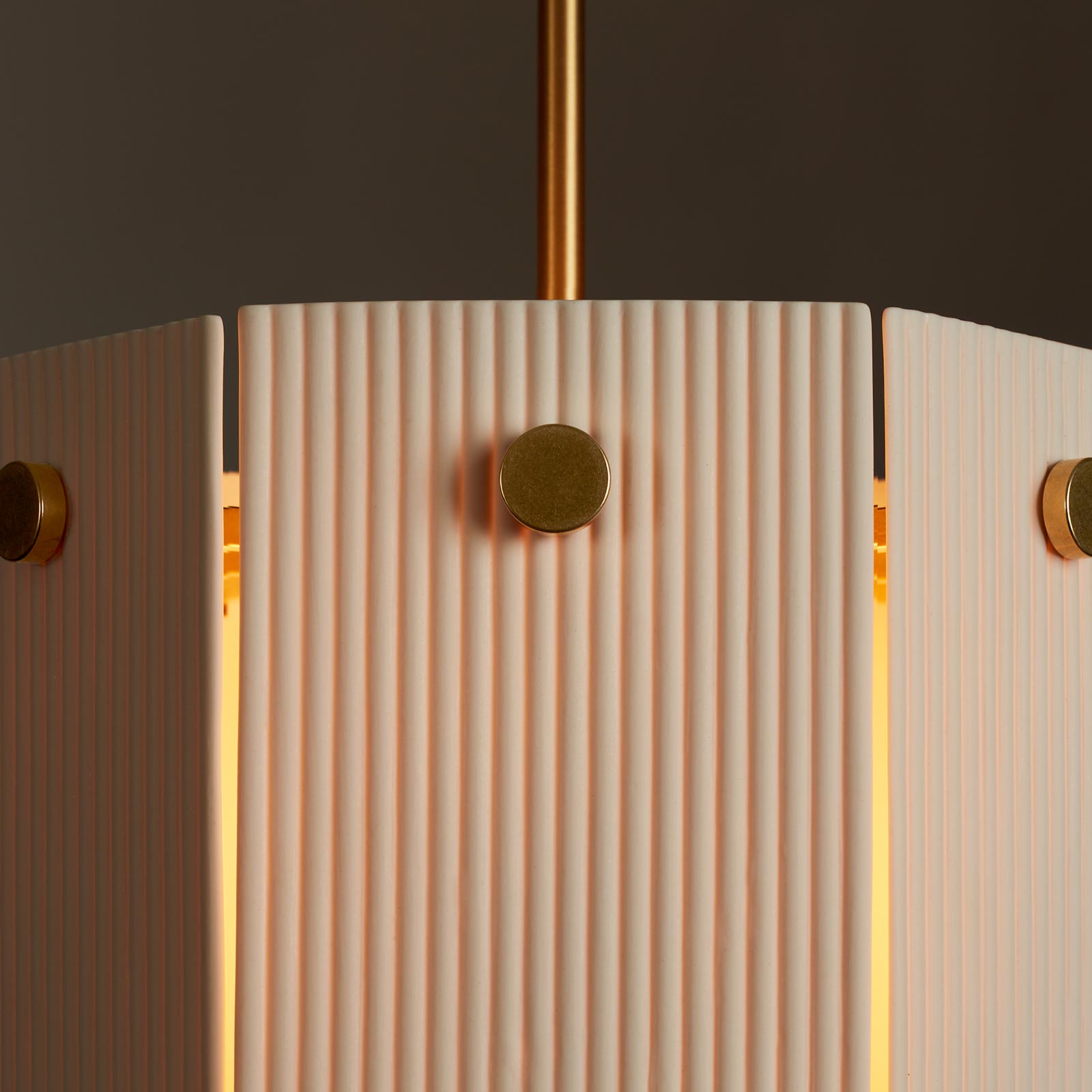Veil Linear LED Pendant Light in Detail.