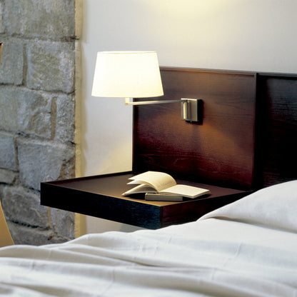 Americana Wall Light in bedroom.