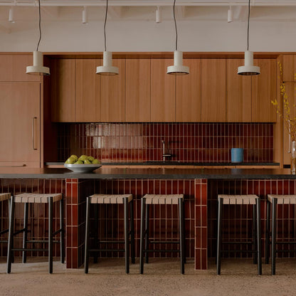 Arne S Domus Outdoor LED Pendant Light in kitchen.