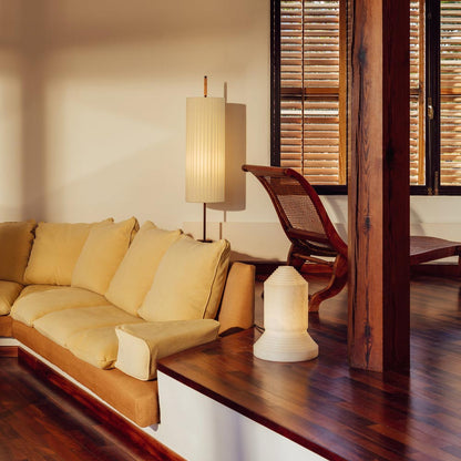 Babel Table Lamp in living room.