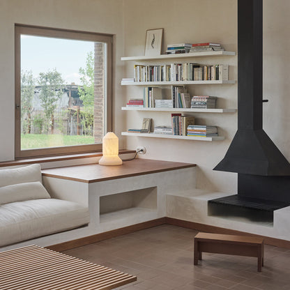 Babel Table Lamp in living room.