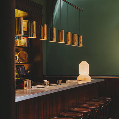 Babel Table Lamp in bar.