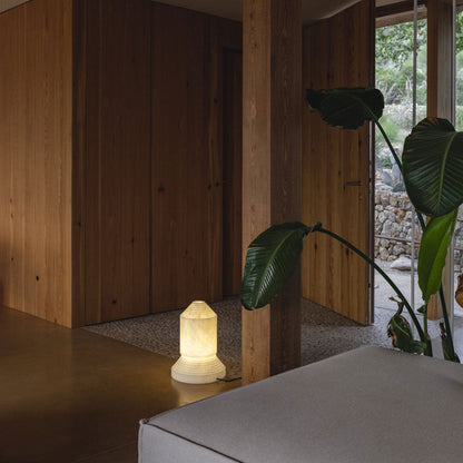 Babel Table Lamp in living room.