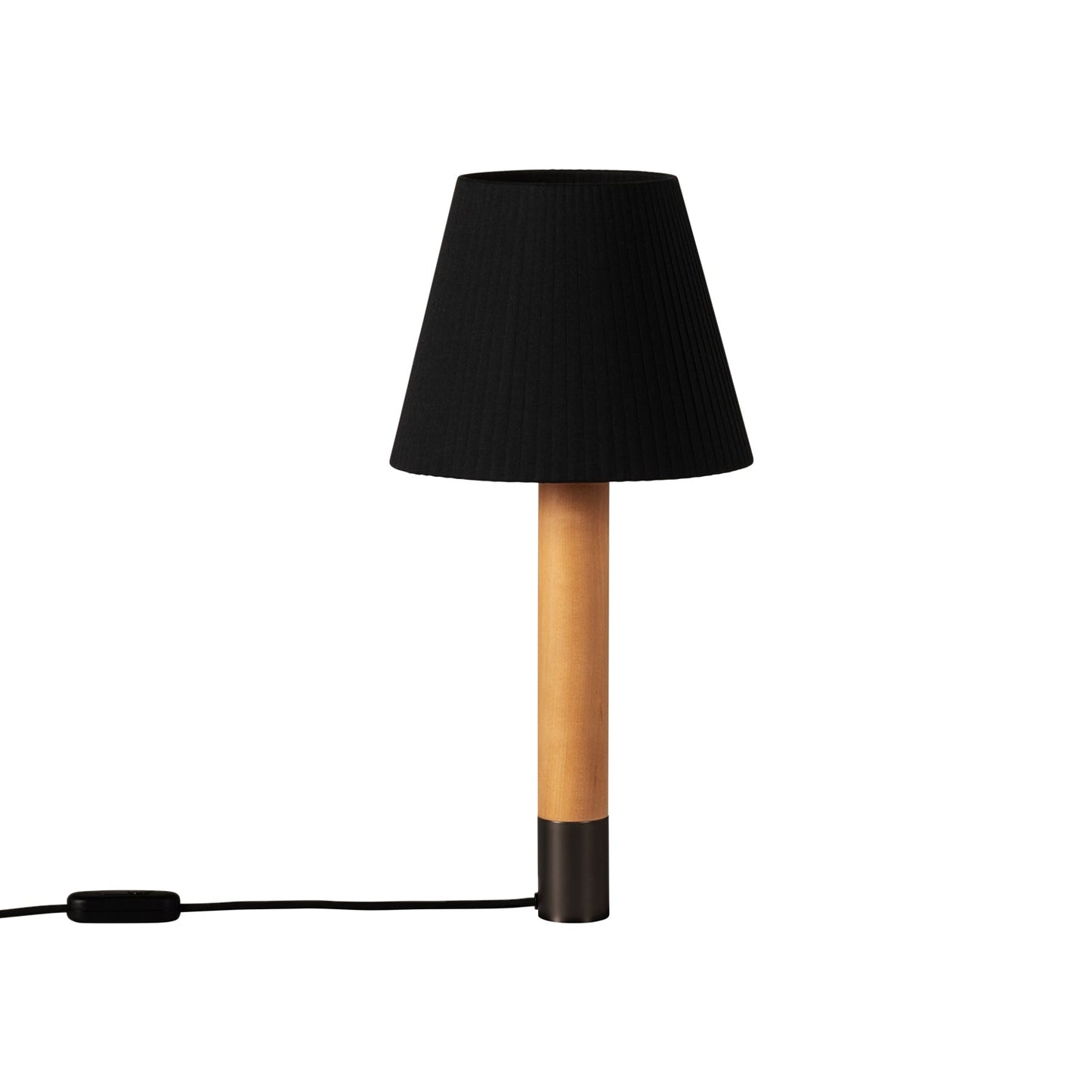 Básica M1 Table Lamp in Bronze/Black Shade (Without Stabilizing Disc).