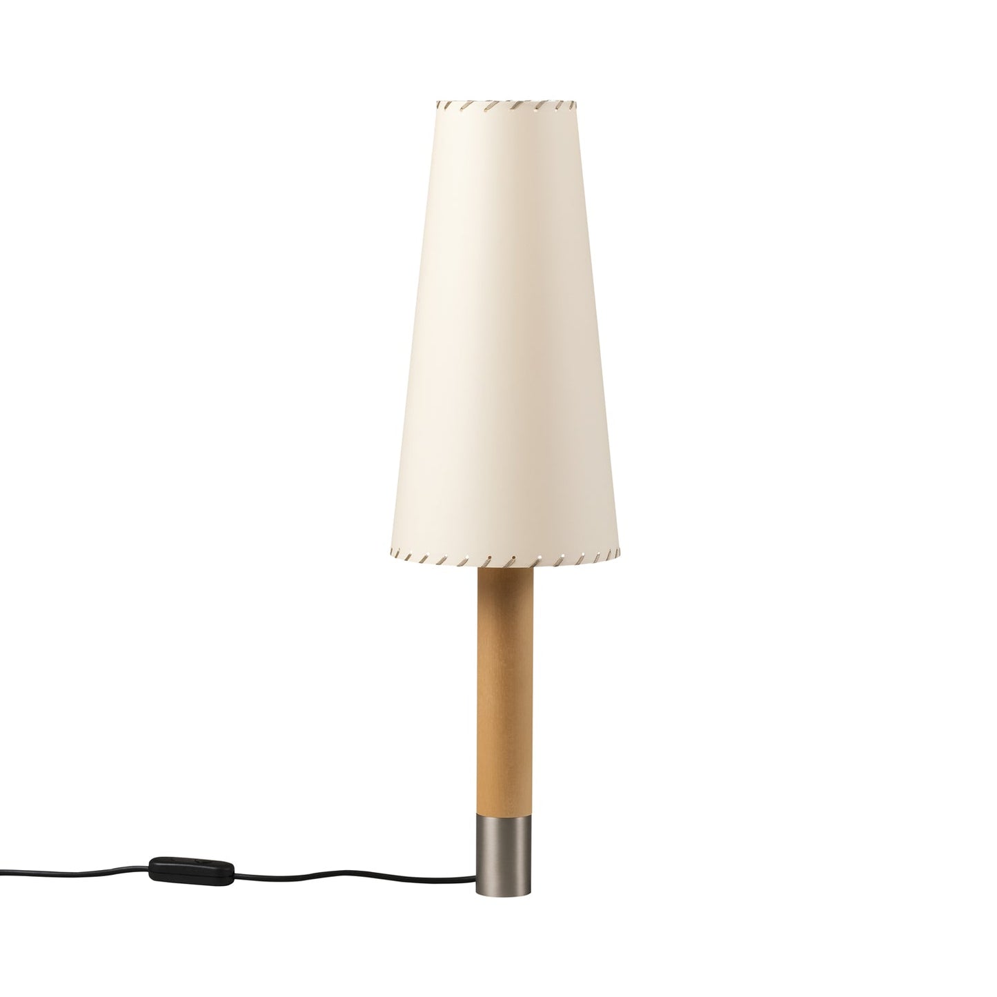 Básica M2 Table Lamp in Nickel (Without Stabilizing Disc).