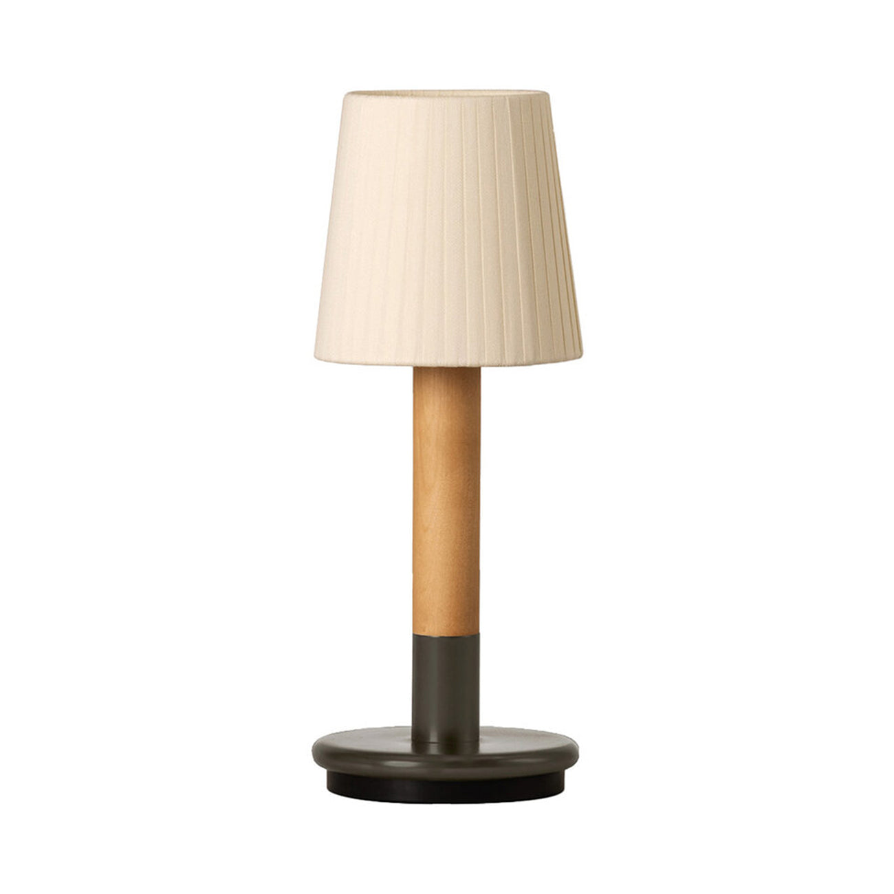 Básica Mini LED Rechargeable Table Lamp in Natural.