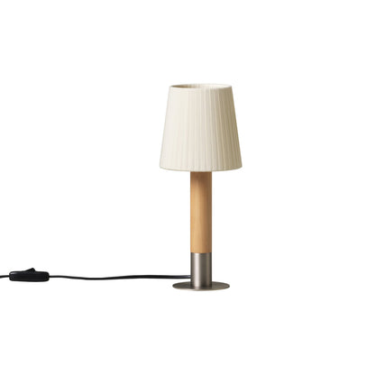 Básica Mini Table Lamp in Nickel.