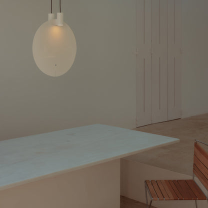 Bijou LED Pendant Light in living room.