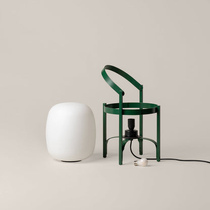 Cesta Outdoor Table Lamp in Detail.