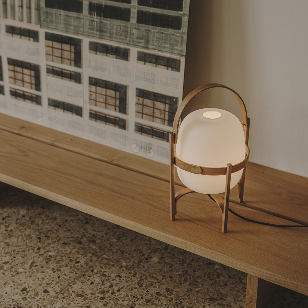 Cestita Table Lamp in Detail.