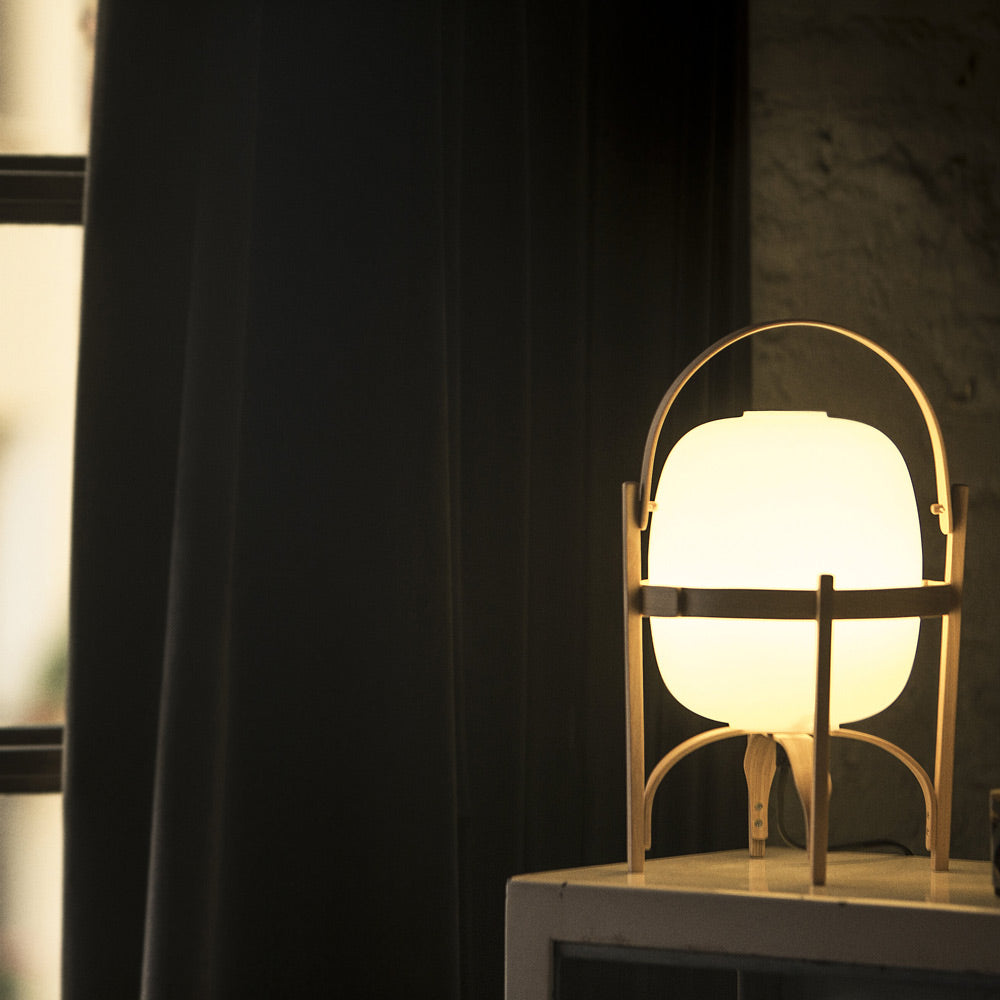 Cestita Table Lamp in Detail.