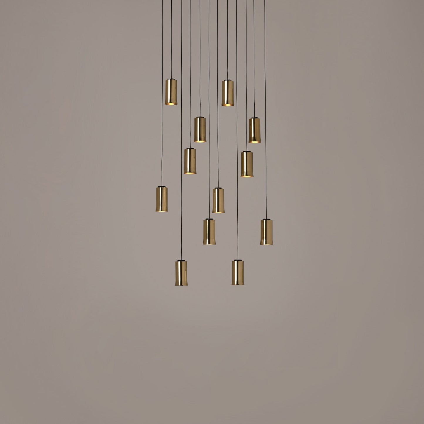 Cirio Cascada Rectangular LED Pendant Light in Detail.
